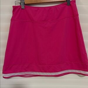 Golftini “Top Golf” Pink Women's Skirt skort L